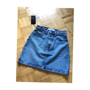 Brand new Nobody denim short high rise denim skirt